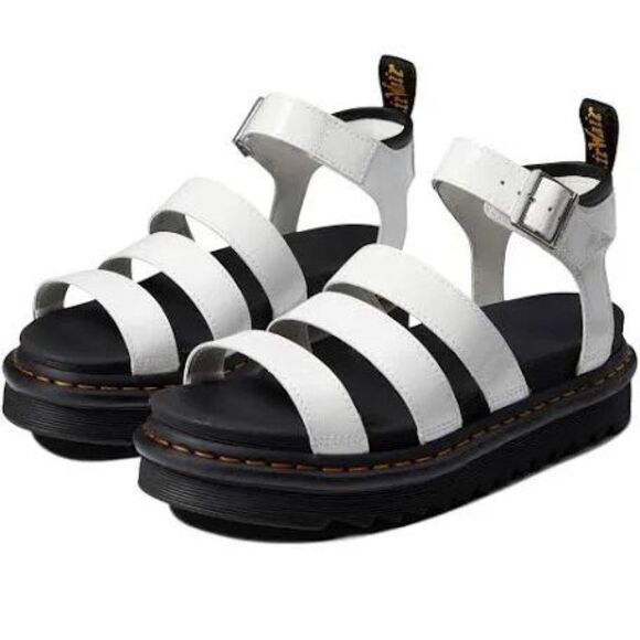 Dr. Martens Shoes - Dr. Martens Blaire platform ankle strap Sandals